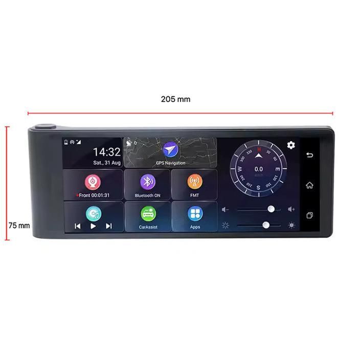 GPS Camping Car 7 Pouces NaviPro DVR, Dashcam - Caméra de Route intégrée, Europe + Maroc, Aires De Camping