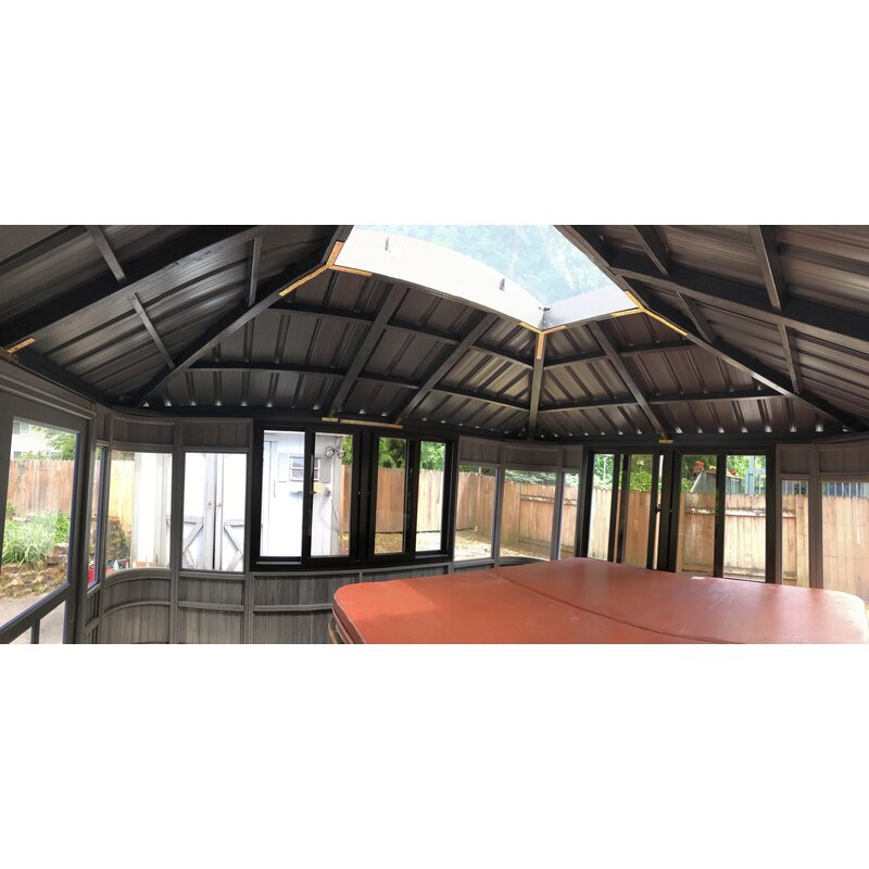 Colorado 13,5 fot B x 11,5 fot D Aluminium Paviljong Paviljong
