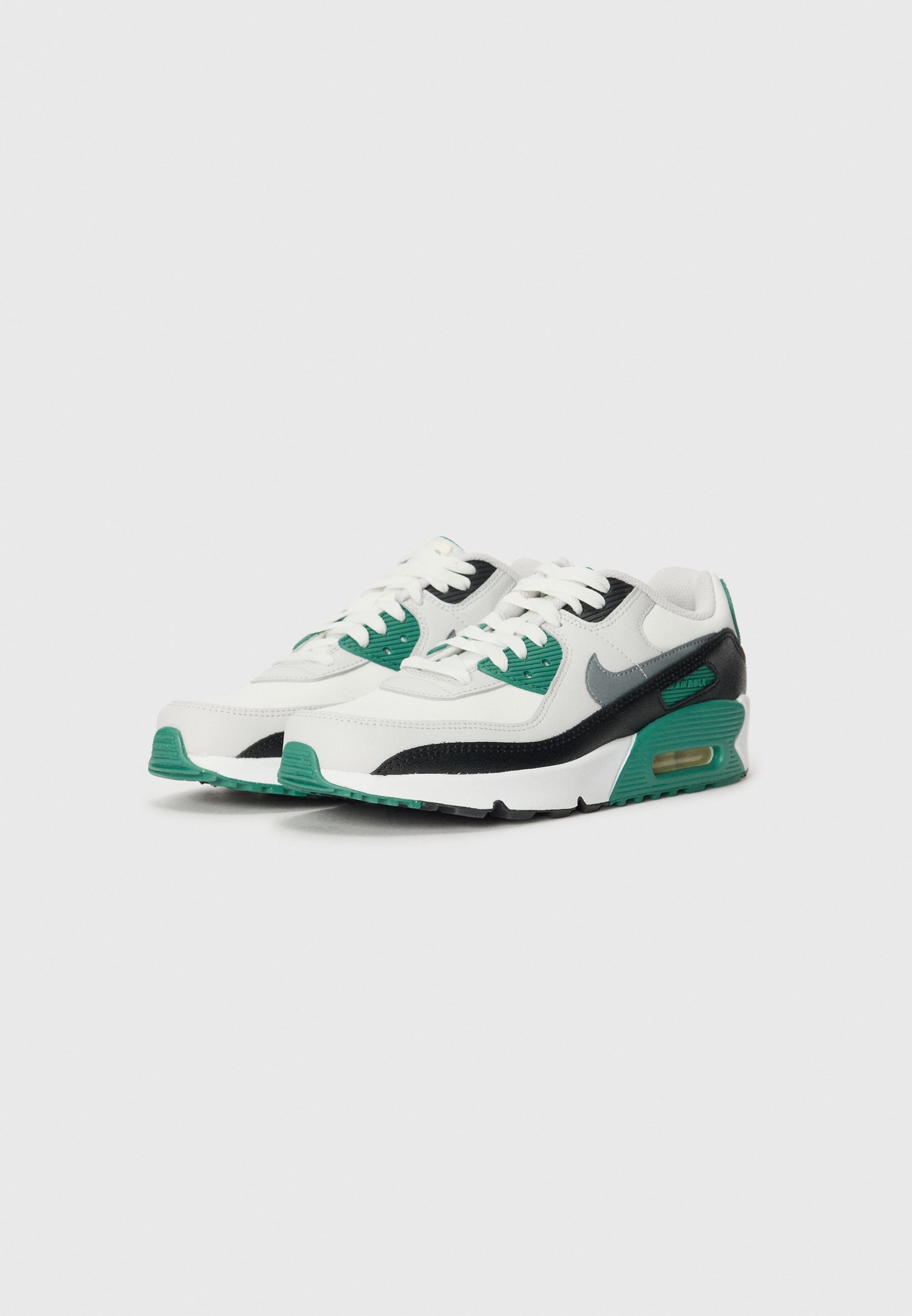 Nike Sportswear AIR MAX 90 UNISEX - Sneakers - evergreen aura/cool grey/summit white/vast grey/black