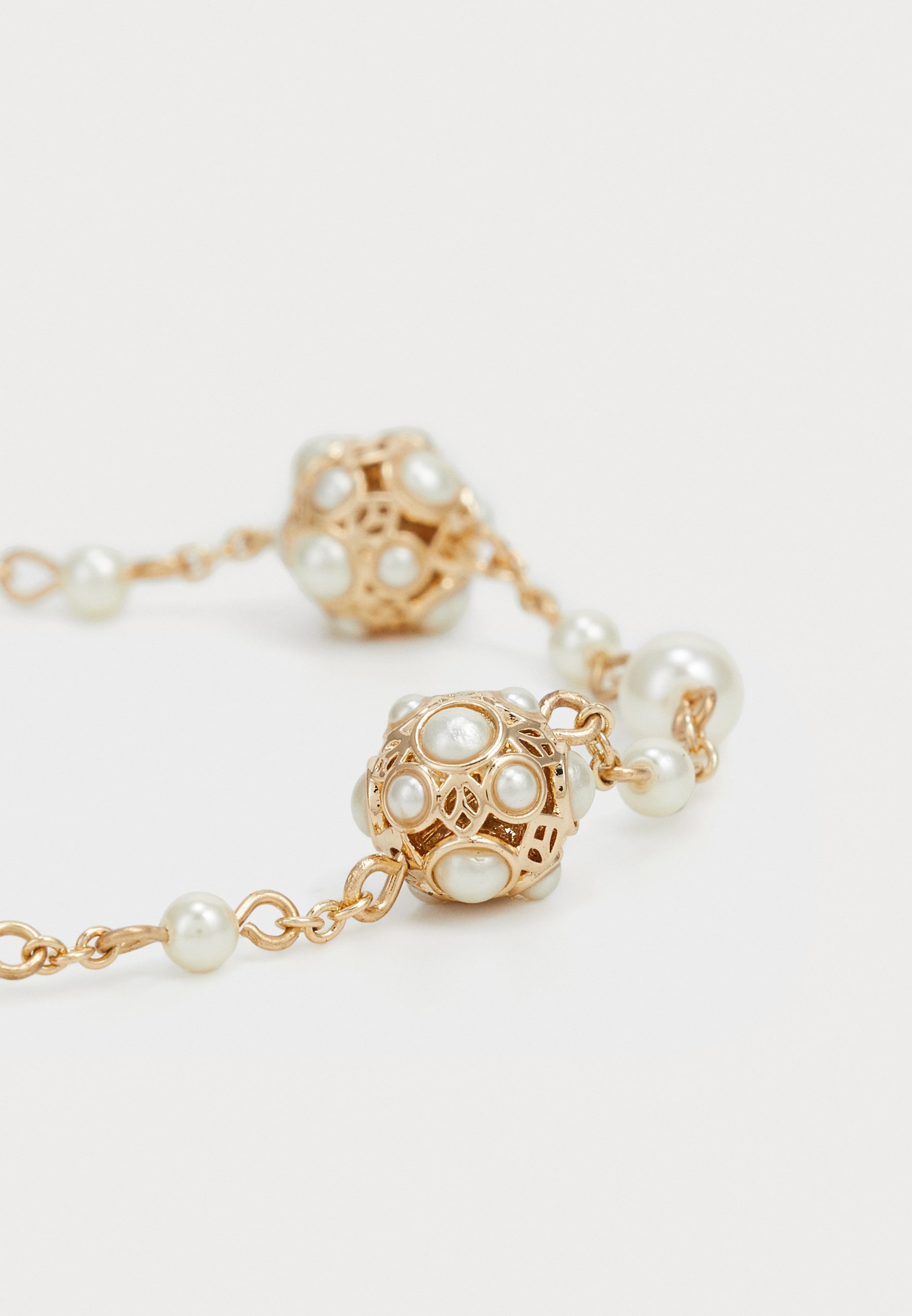 Marchesa STATIONED SLIDER - Armband - goldfarben/weiß