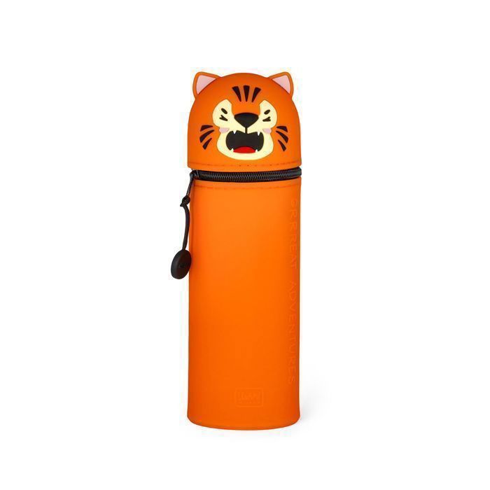 LEGAMI - 2-in-1 Zachte Siliconen Etui voor Schoolpotloden - Kawaii, Pennenhouder, Siliconen Rits, Pennenzakje, Potloden