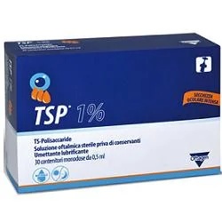 TSP TSP 1% oogoplossing 30 ampullen Hoornvliesbescherming