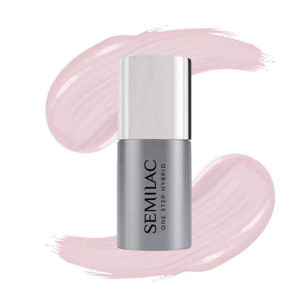 Oja Semilac One Step, sticlă 5ml, 610 Barely Pink