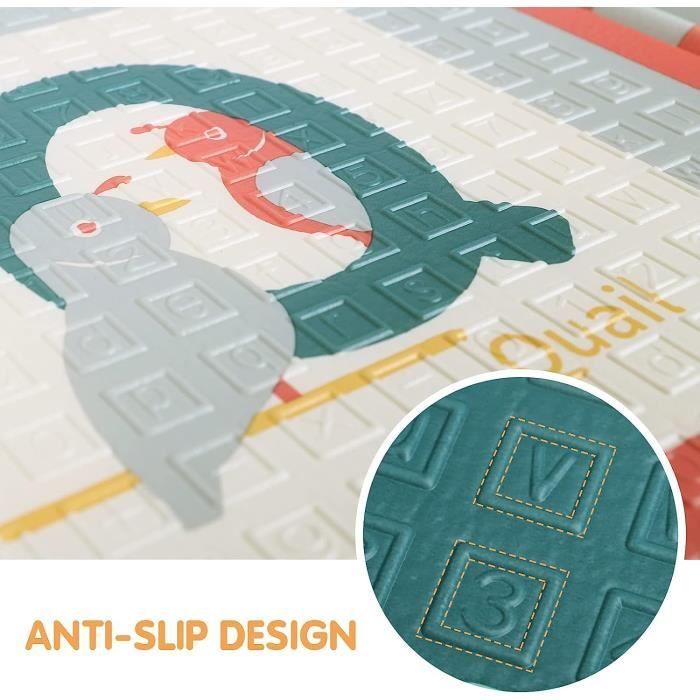 Tapis de jeu pour bébé - XPE Non Toxique - Double Face Imperméable - 200x180x1cm