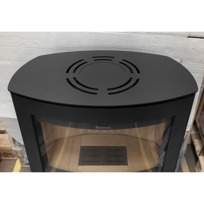 Poêle à bois - ADURO 21 - 50240 - 6,5 KW - Noir