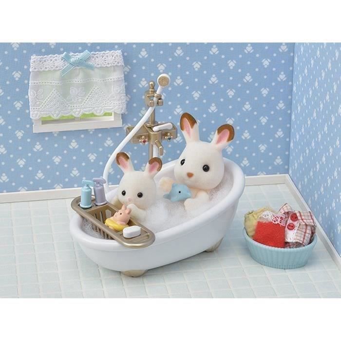 SYLVANIAN FAMILIES - 5286 - The Bathroom Set - The Village