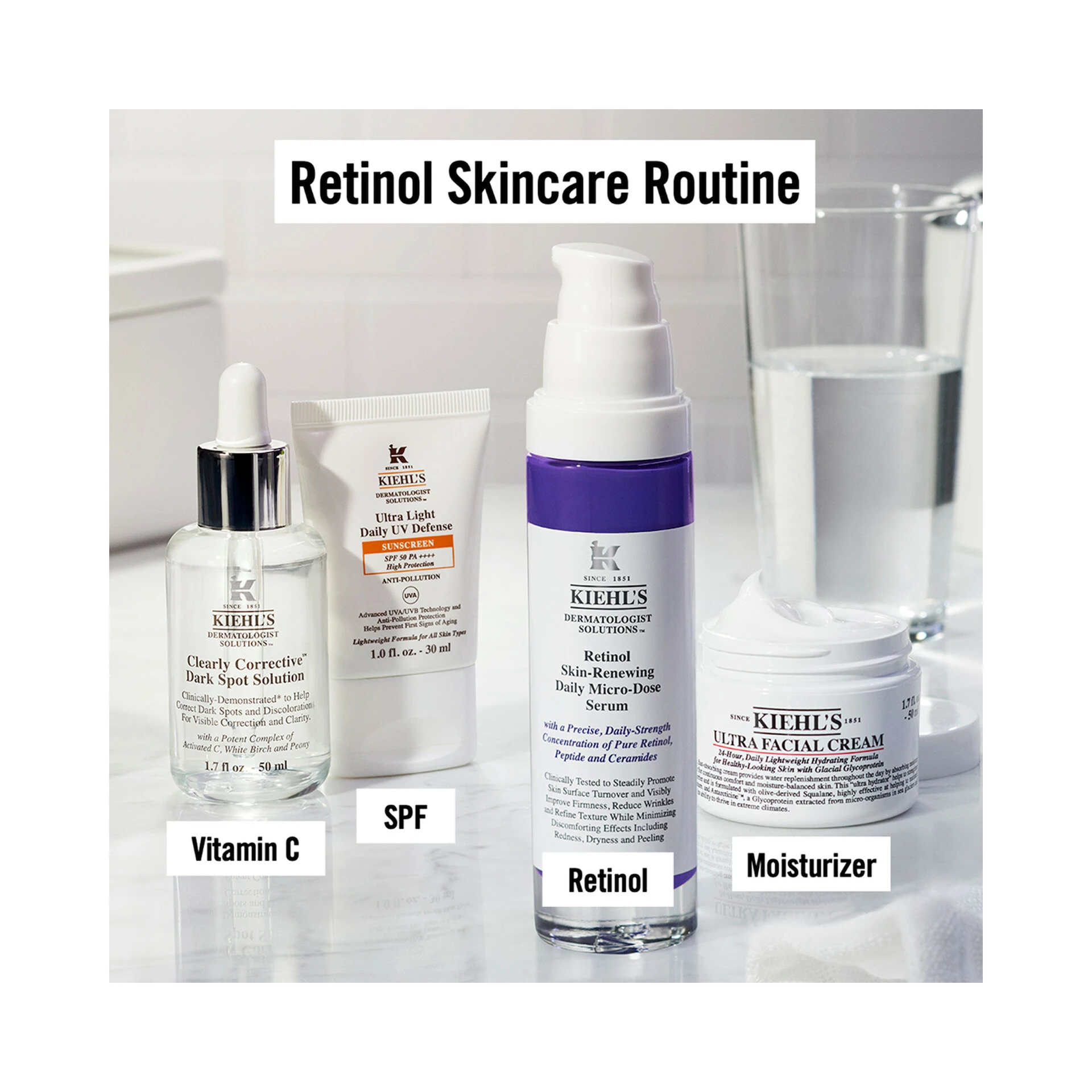 Retinol Daily Micro-Dose arcszérum 50 ml - Kiehl's