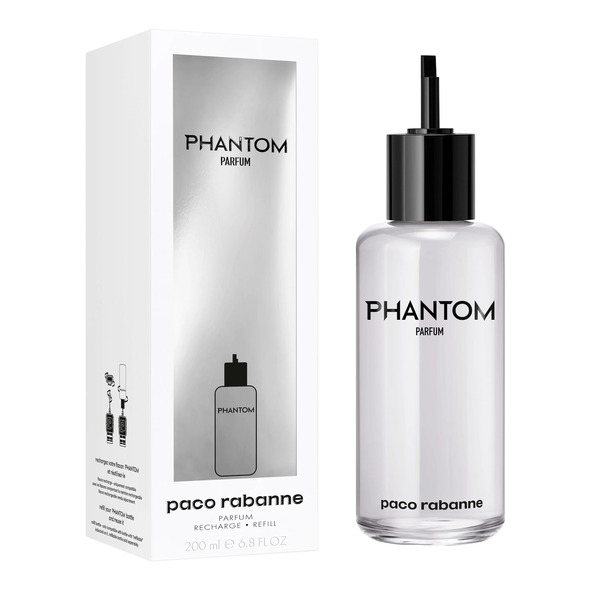 Phantom parfüm utántöltő 200 ml - Rabanne