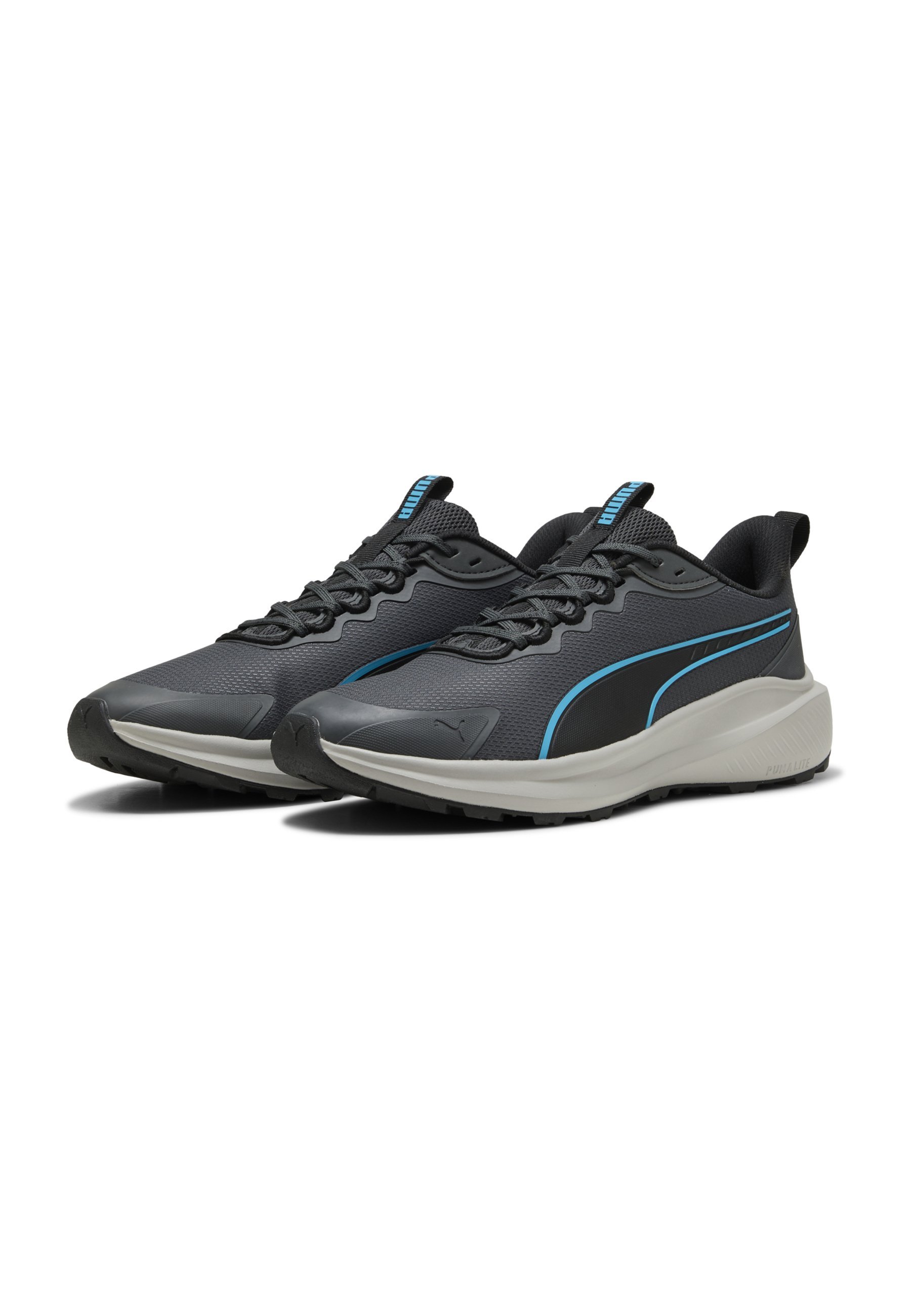 Puma SKYROCKET LITE - Scarpe da trail running - grigio scuro blu velocità