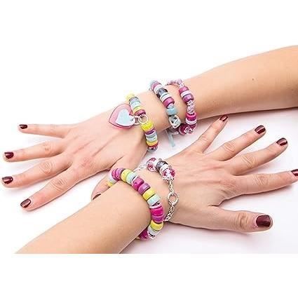 Clementoni - Crazy Chic - Pulseras arcoíris