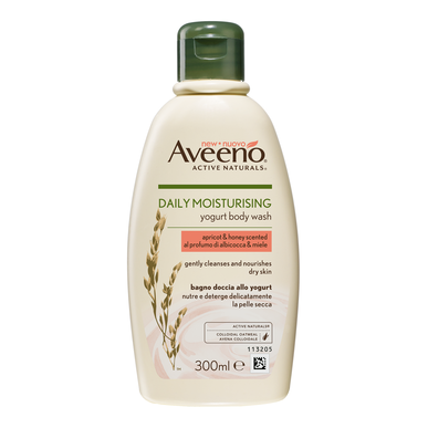 Aveeno daglig kropps- og håndsåpe for sensitiv hud 300 ml
