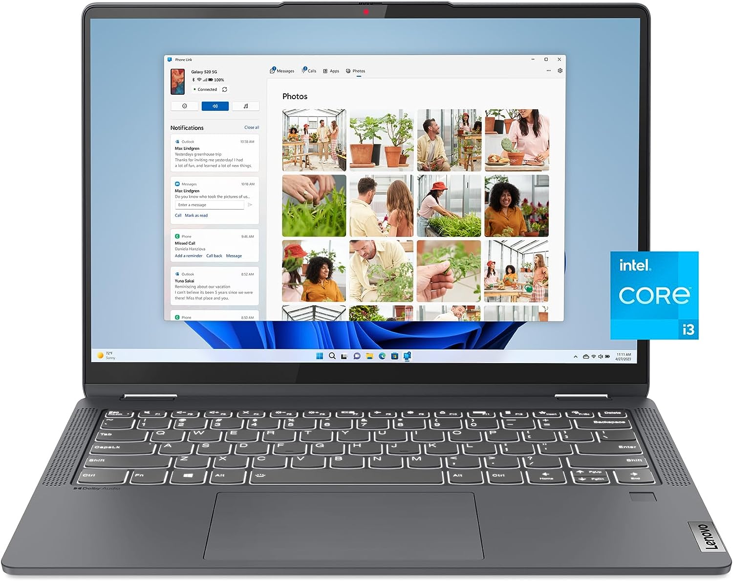 Lenovo IdeaPad Flex 5i (2023) – Alltags-Notebook – 2-in-1-Laptop – Windows 11 – 14