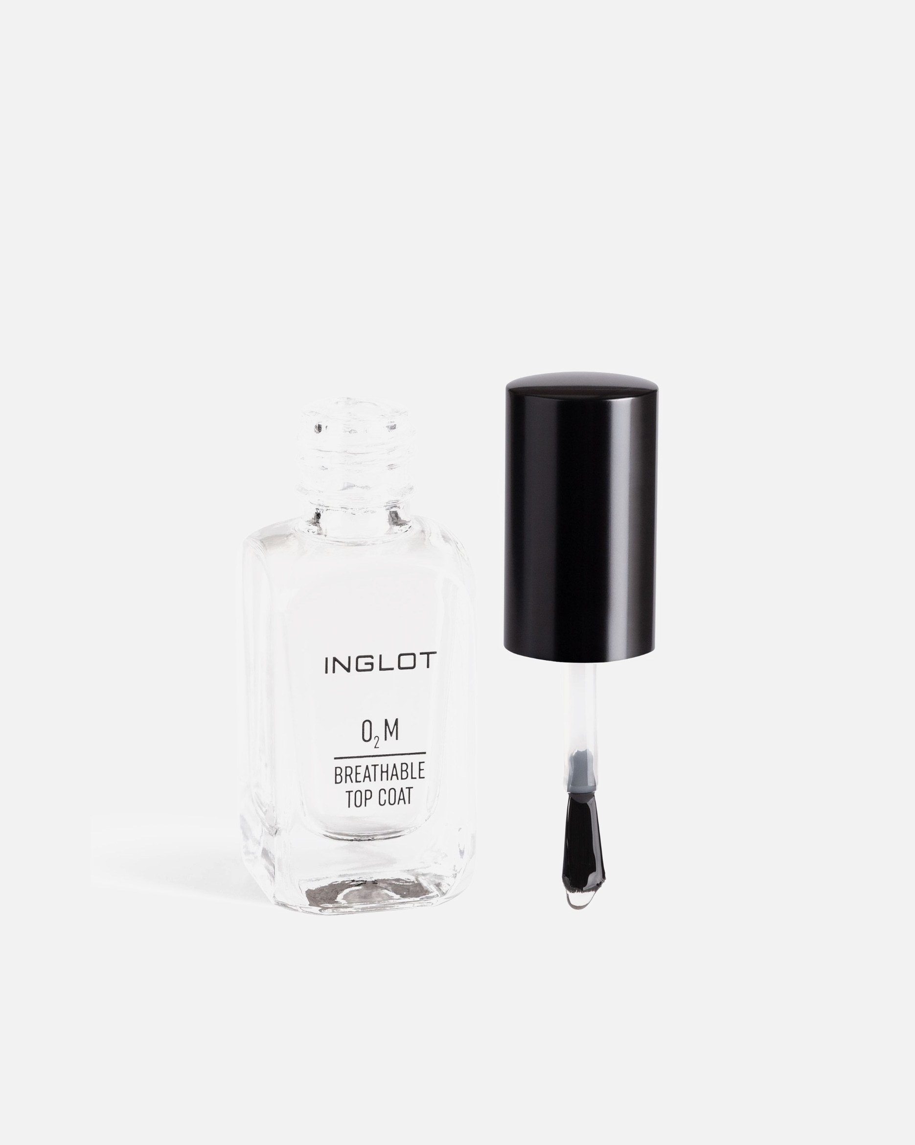 Inglot nagų lakas O2M kvėpuojantis viršutinis sluoksnis - 11 ml