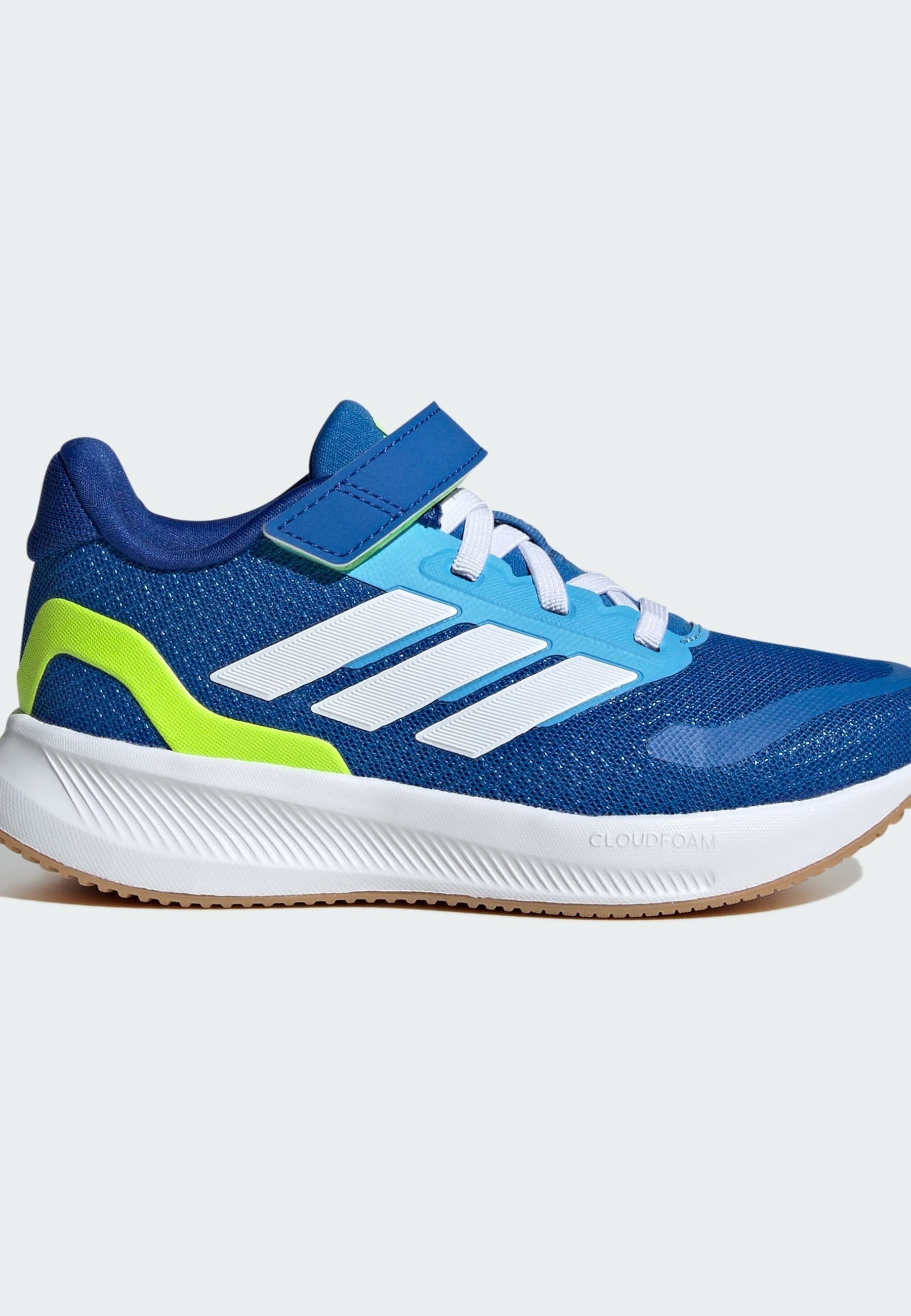adidas Performance RUNFALCON 5 EL C - Scarpe da corsa su strada - bright royal ftwr white lucid lemon