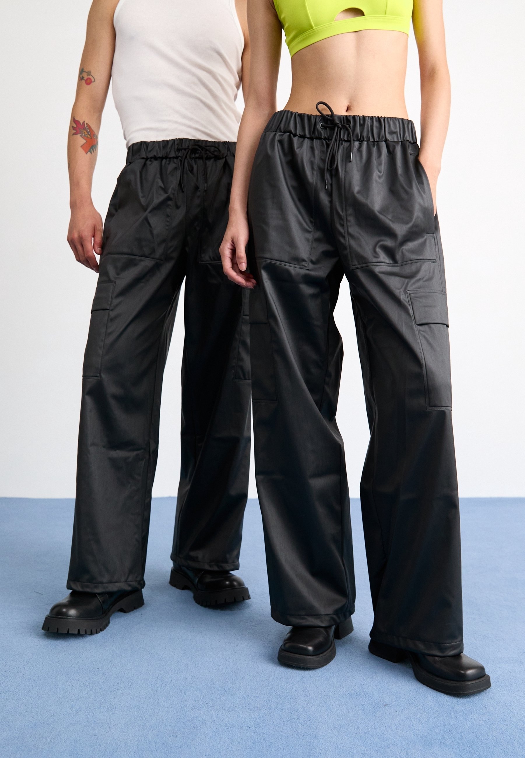 Pantaloni cargo Rains - verde oliva