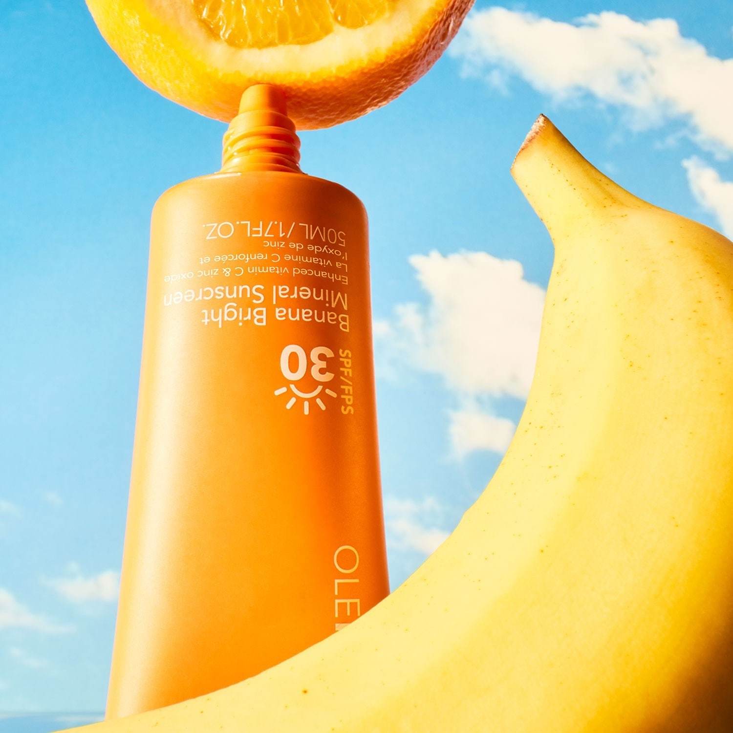 Ole Henriksen Sun Make-up Banana Bright SPF 30 losjonas nuo saulės, 50 ml