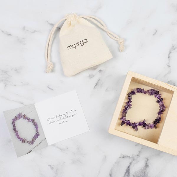 Pulsera Myga Chip - Amatista