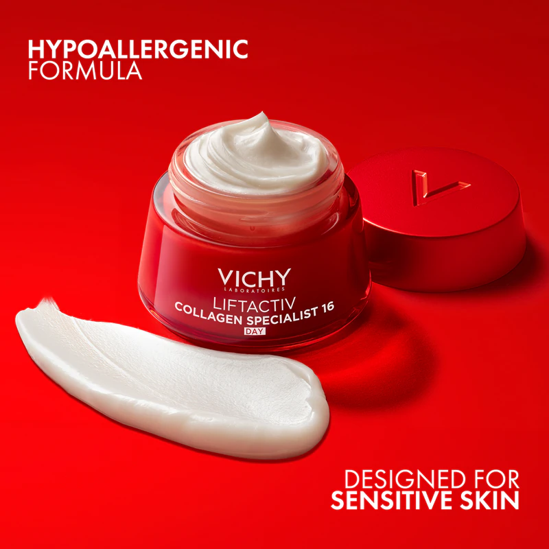 Vichy Liftactiv Collagen Specialist 16-dňový obnovujúci liftingový krém proti vráskam