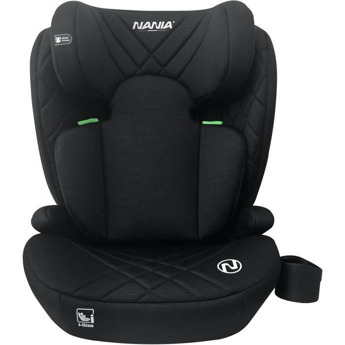 Siège auto ceinturé - NANIA - SIENNA - Groupe 2/3 - I-size - Noir