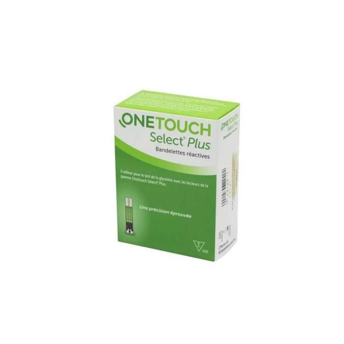 Tiras reactivas OneTouch Select Plus (100 unidades)