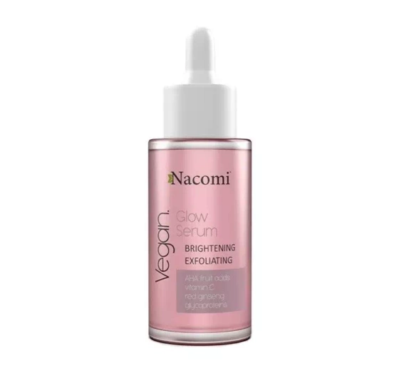 Nacomi Glow Serum Brightening Exfoliating serum rozjaśniająco-złuszczające 40 ml