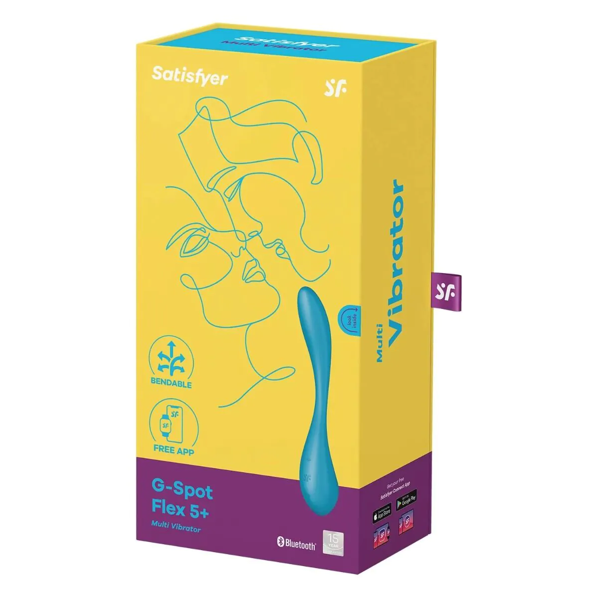 Satisfyer Masażer G-Spot Flex 5+ Petrol
