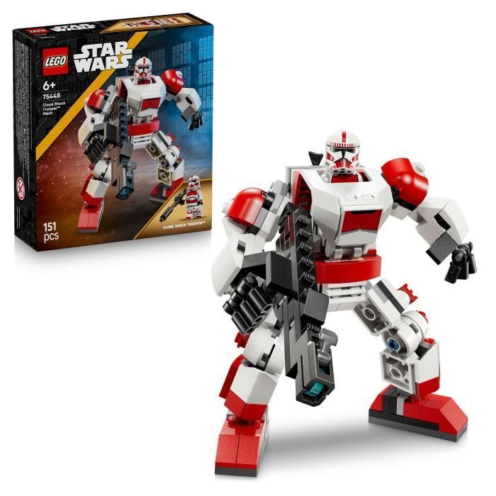 LEGO Star Wars 75448 Le Robot du Shock Trooper Clone - Jouet de Construction dès 6 ans