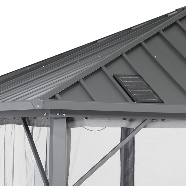 LED-Solar-Pavillon AZUR