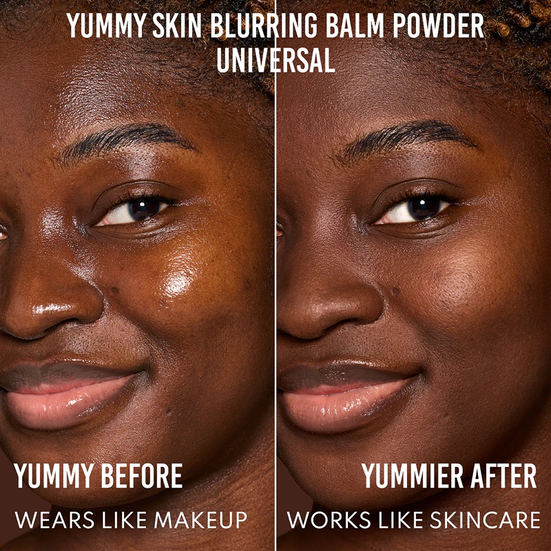 Base em pó compacto com efeito blur e base cremosa Danessa Myricks Beauty Yummy Skin Blurring Balm