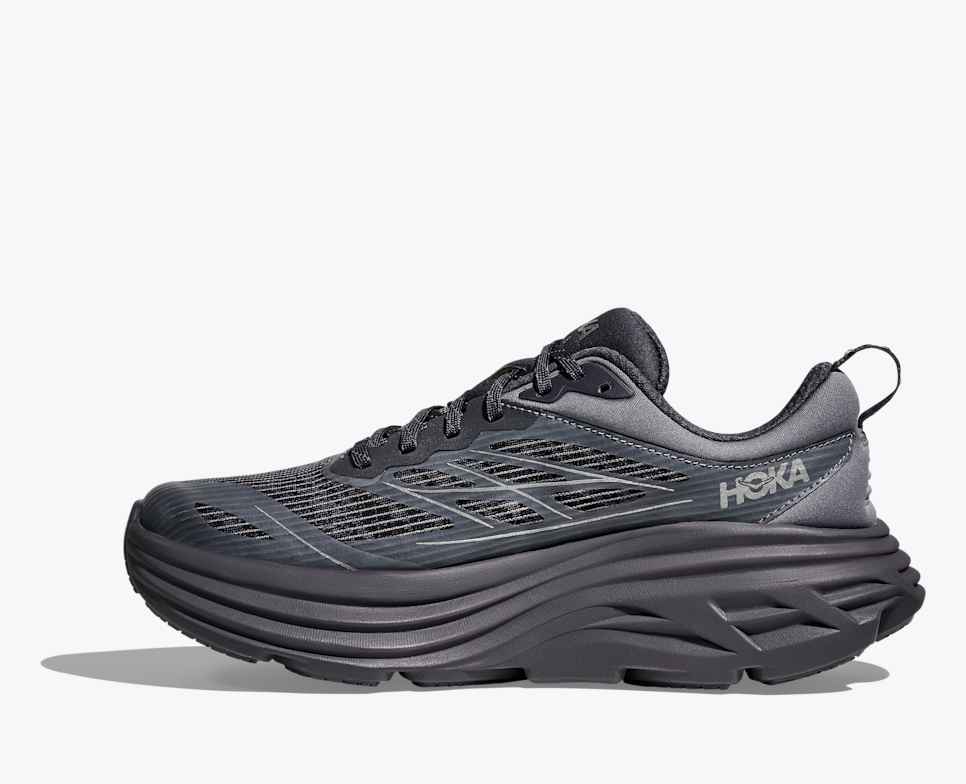 HOKA Stealth/Tech Bondi 8 Caged Kullgrå / Grå Himmel