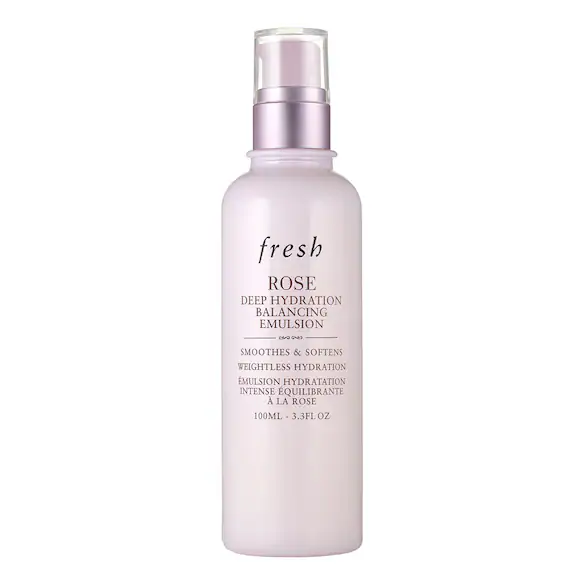 Emulsie echilibrantă Rose Deep Hydration - o cremă hidratantă ușoară cu trandafir
