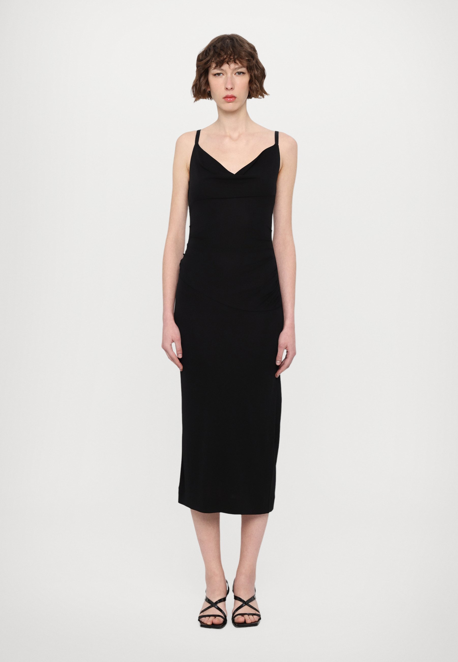 Diane von Furstenberg CLAUDIA SLIPJURK - Jersey jurk - zwart