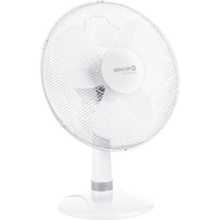 Ventilador de escritorio - Sencor - SFE 4037WH-EUE3