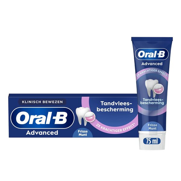 Pastă de dinți Oral-B Advanced Gum Protection cu mentă proaspătă<br>