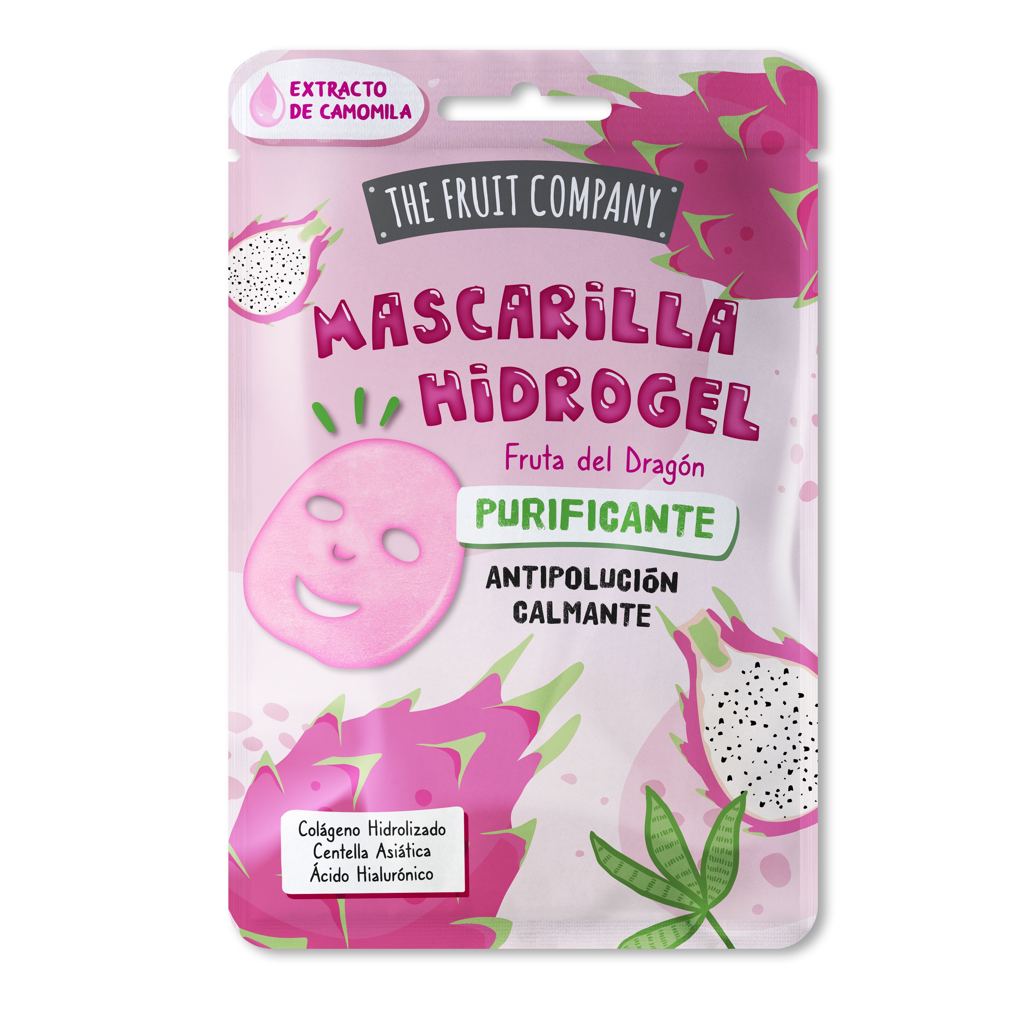 Pūķa augļu attīroša hidrogela sejas maska Sejas maskas
