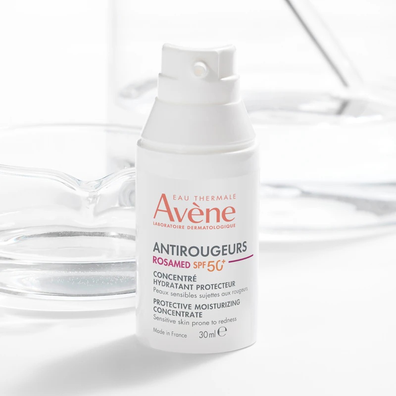 Avène Antirougeurs Rosamed zaščitni vlažilni koncentrat koncentrirana nega proti rdečici