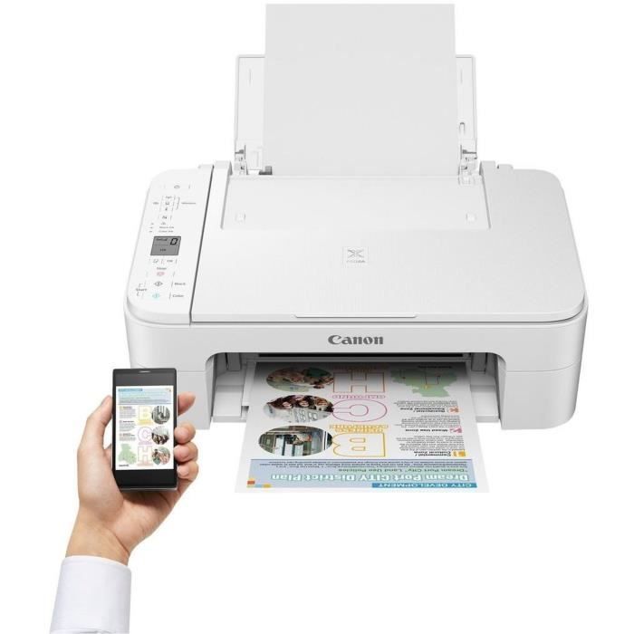 Stampante multifunzione 3 in 1 - CANON PIXMA TS3351 - Inkjet - WIFI - Bianca