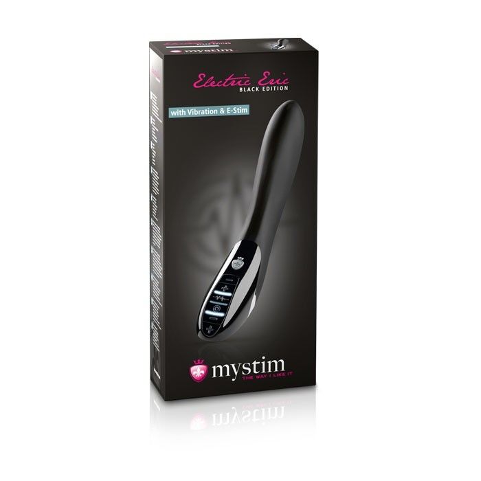 Vibrador eléctrico Mystim Eric E-Stim negro
