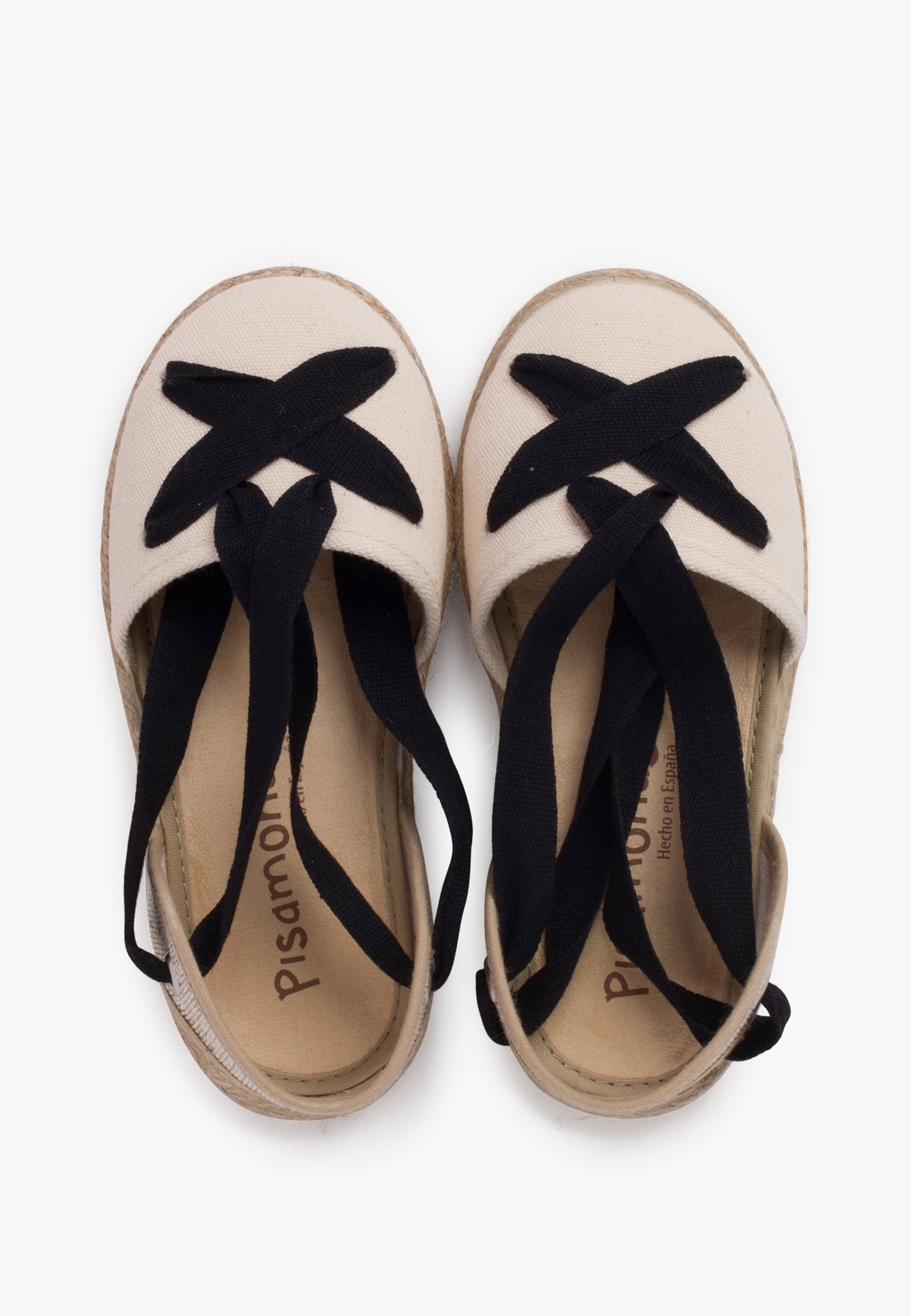 Espadryle Pisamonas - czarne