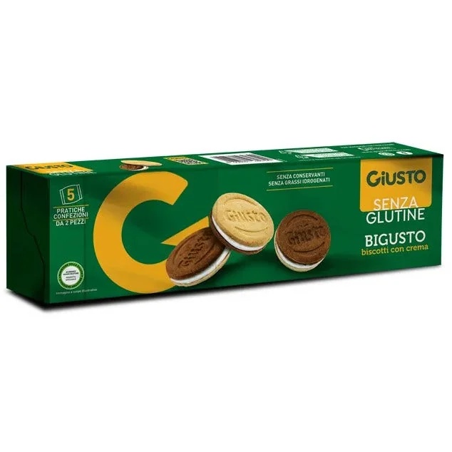 GIUSTO Giusto Glutenfreie Kekse 130 g Allergenfrei