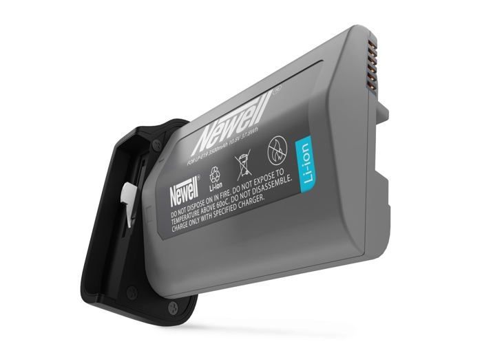 Camera battery - NEWELL - NL2967 - Replacement LP-E19 - Lithium Ion - Black