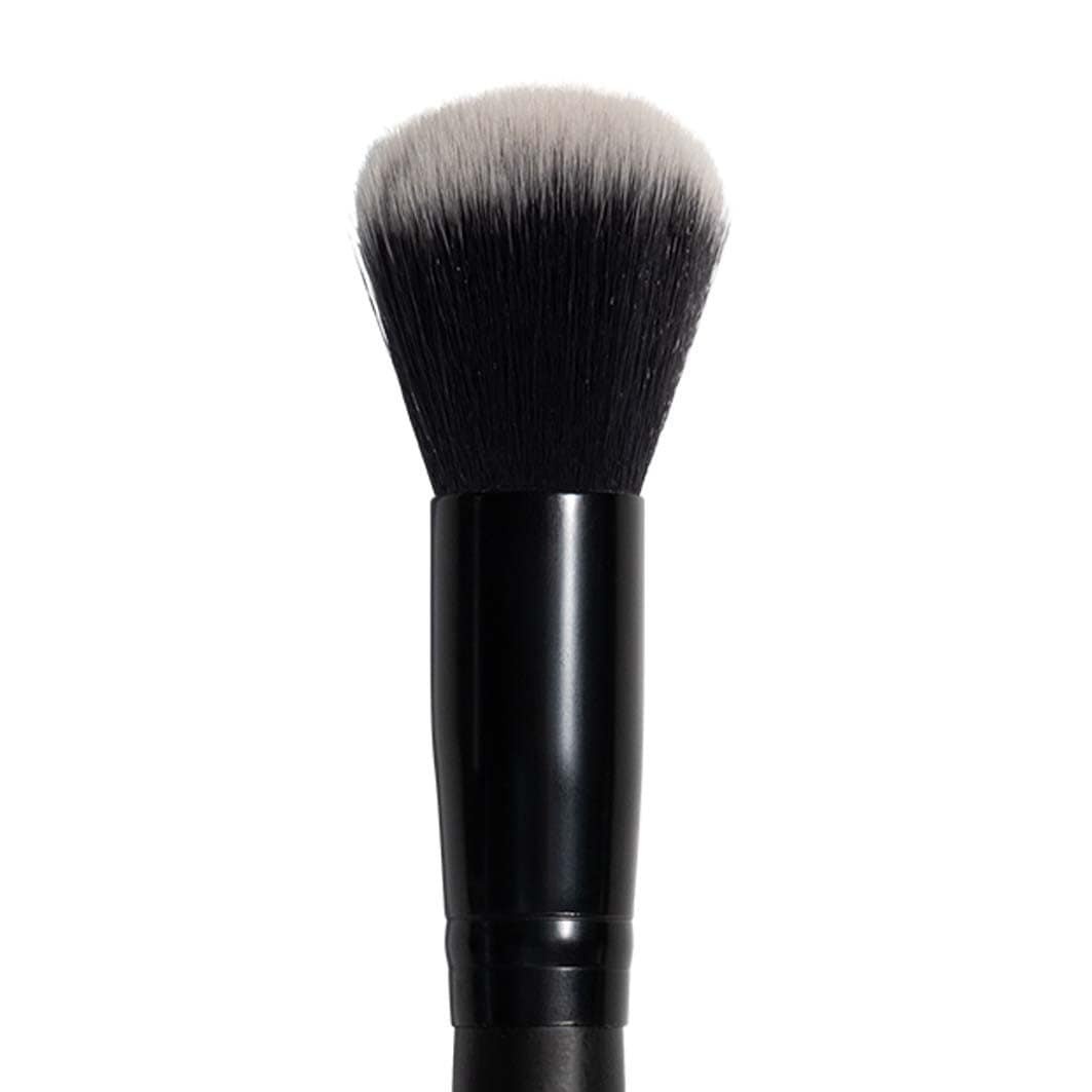 BEAUTY Čopič za puder, bronzer in čopič za zabrisovanje – črn