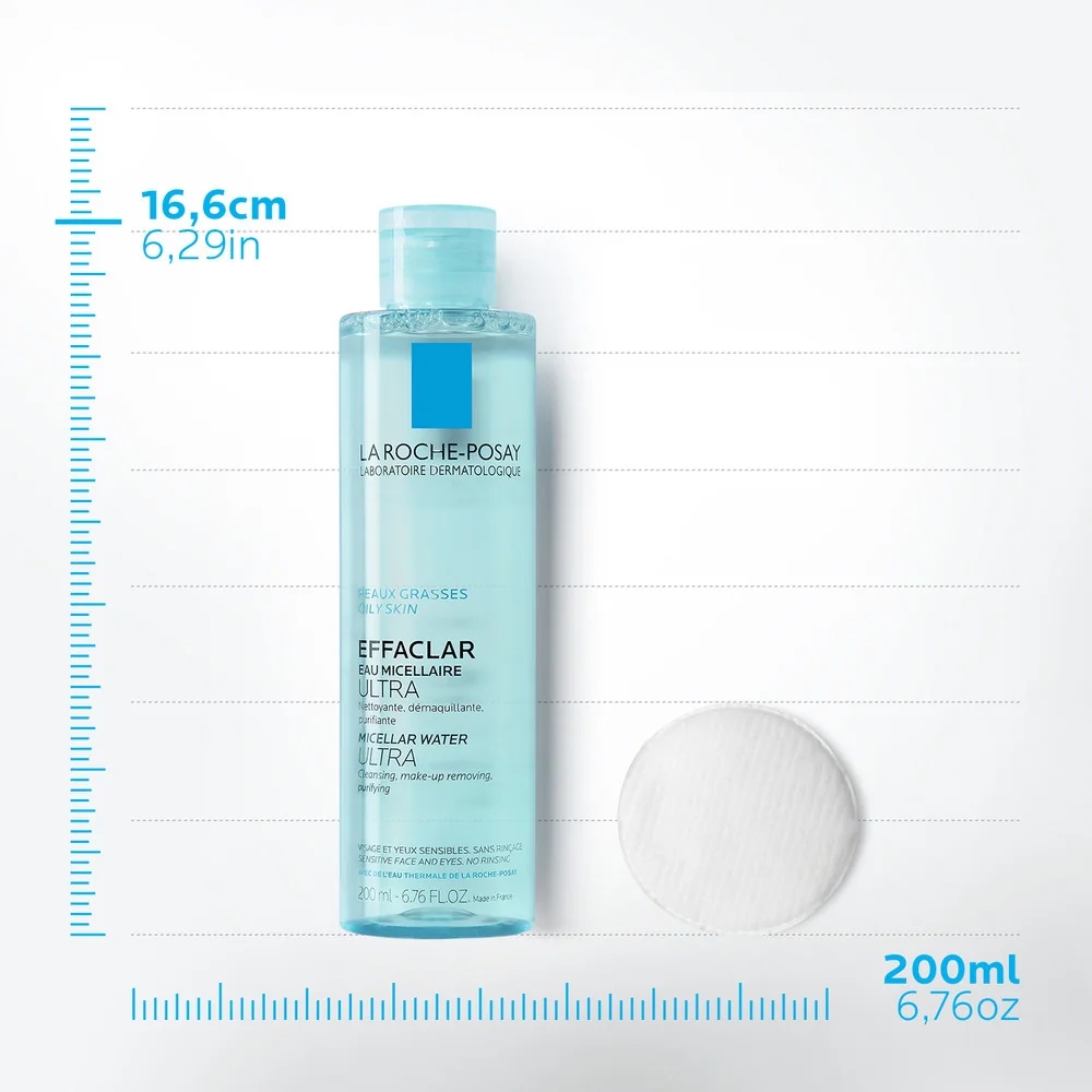 LA ROCHE POSAY La Roche Posay Effaclar Micellair Water 200 ml Vette huid