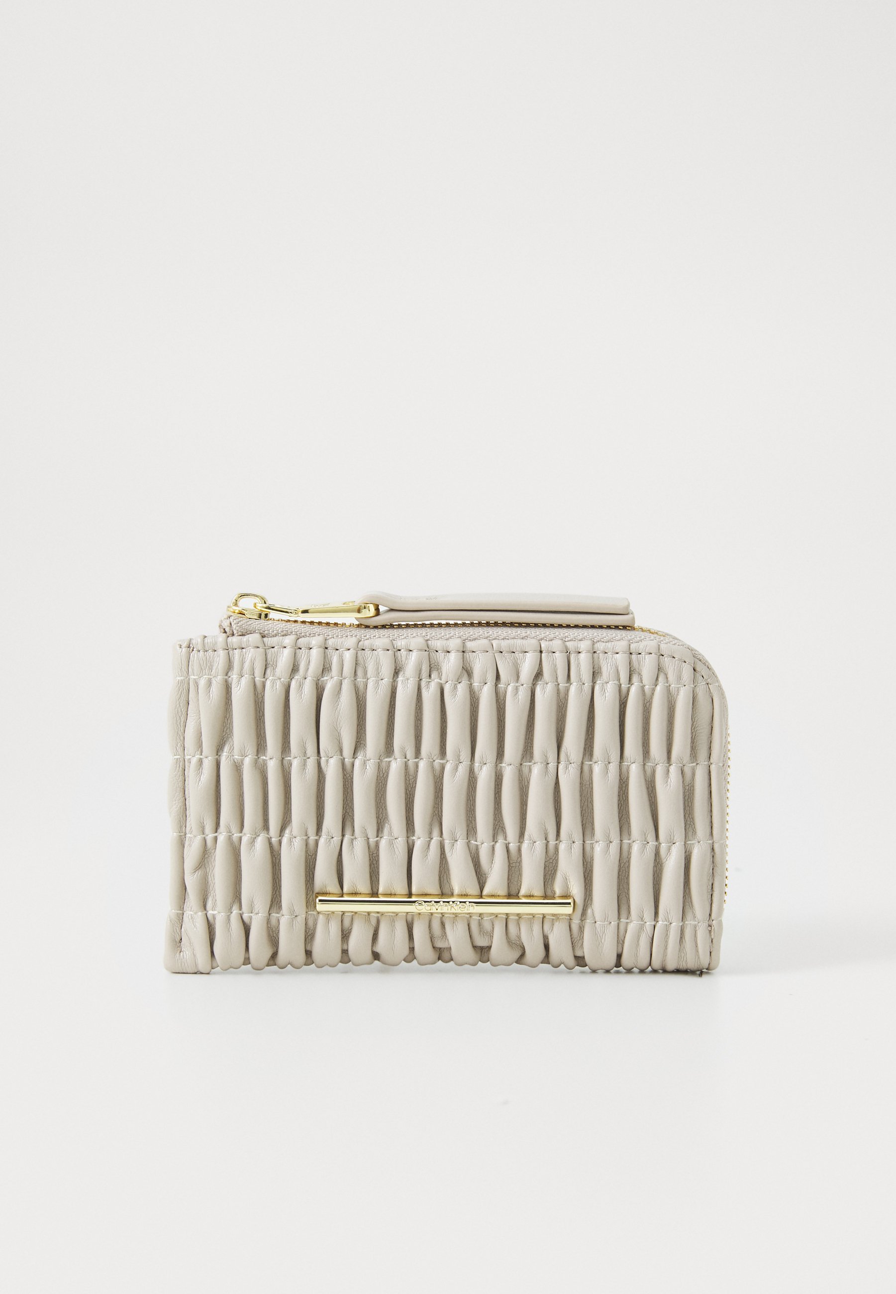 Calvin Klein Jeans RUCHED MED ZIP - Portemonnee - chateau