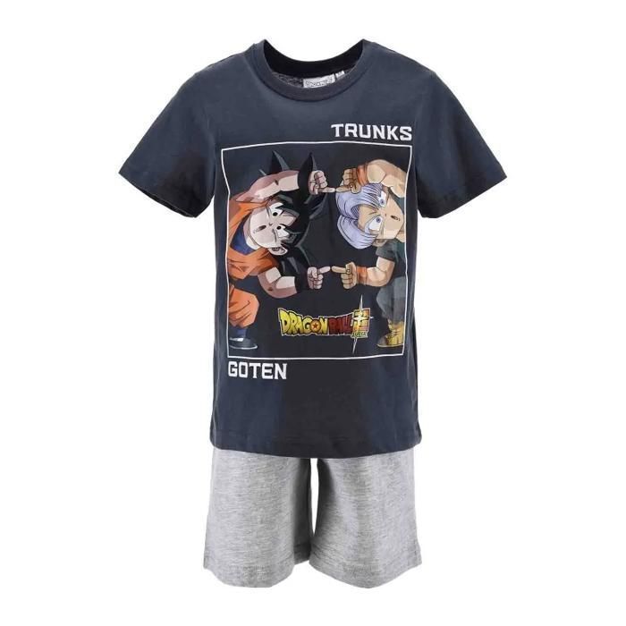 Pijama corto de algodón para niño 