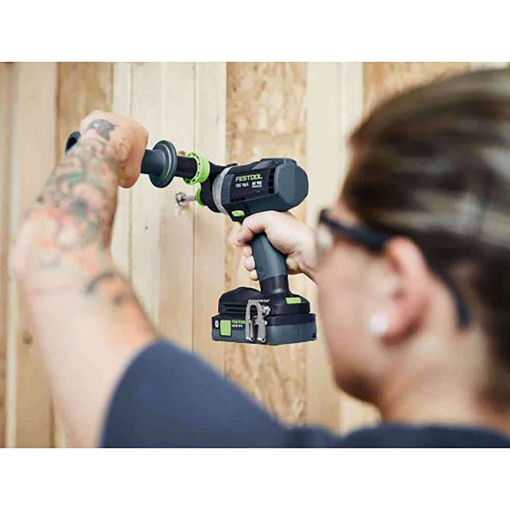 Mașină de găurit cu acumulator FESTOOL TDC 18V cu 4 trepte de viteză Basic în Systainer 575601