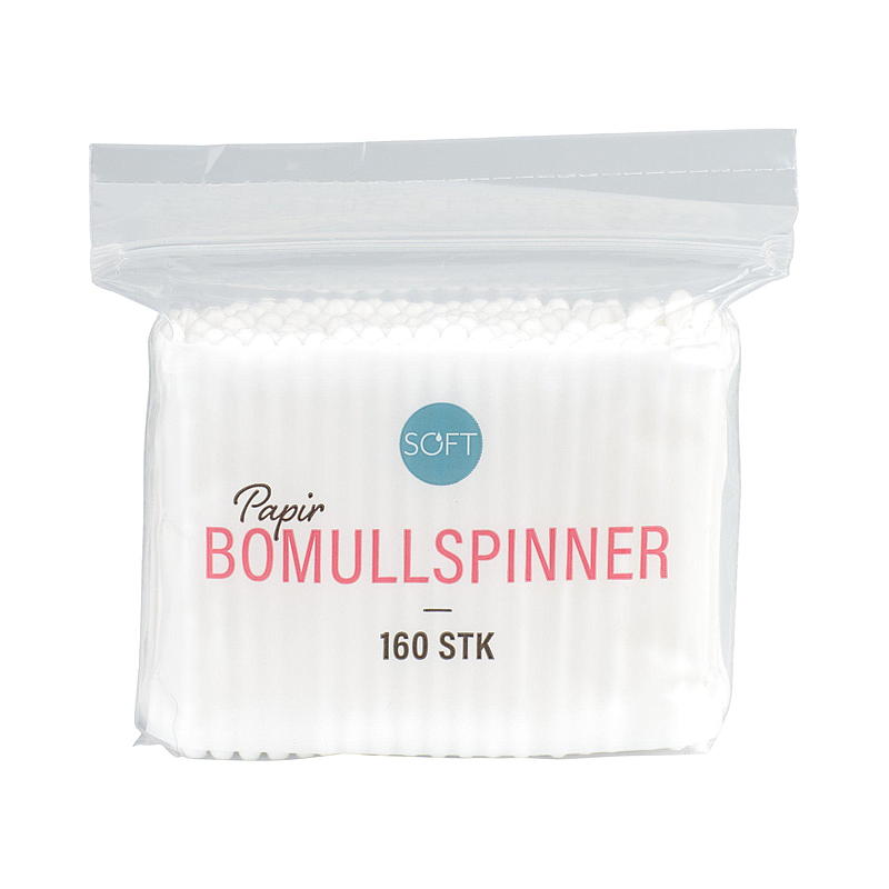 Myke bomullspinner 160 stk. myke