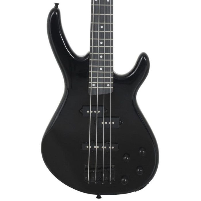 Electric bass guitar for beginners with black bag 4 4 46