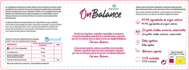 Aquilea On Balance Focus Ashwagandha -karkit keskittymis- ja muistiteholle, 60 karkkia.