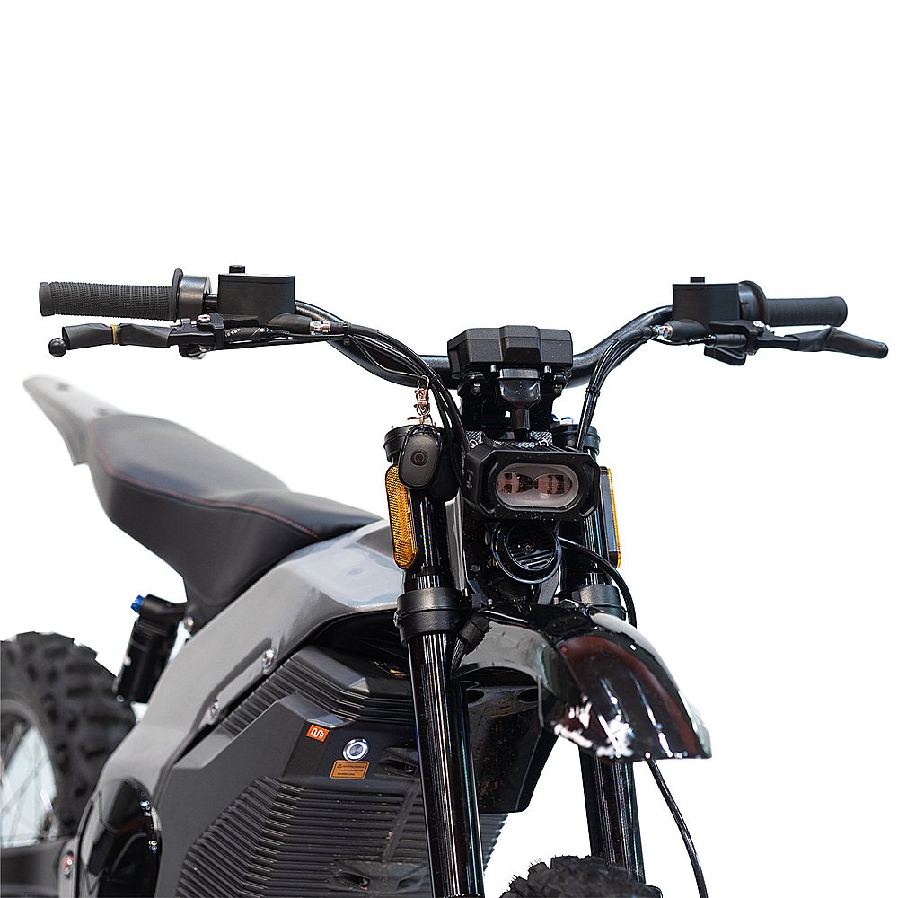 GoTrax - Everest Elektrisches Dirtbike mit 80 km maximaler Reichweite und 85 km/h Höchstgeschwindigkeit